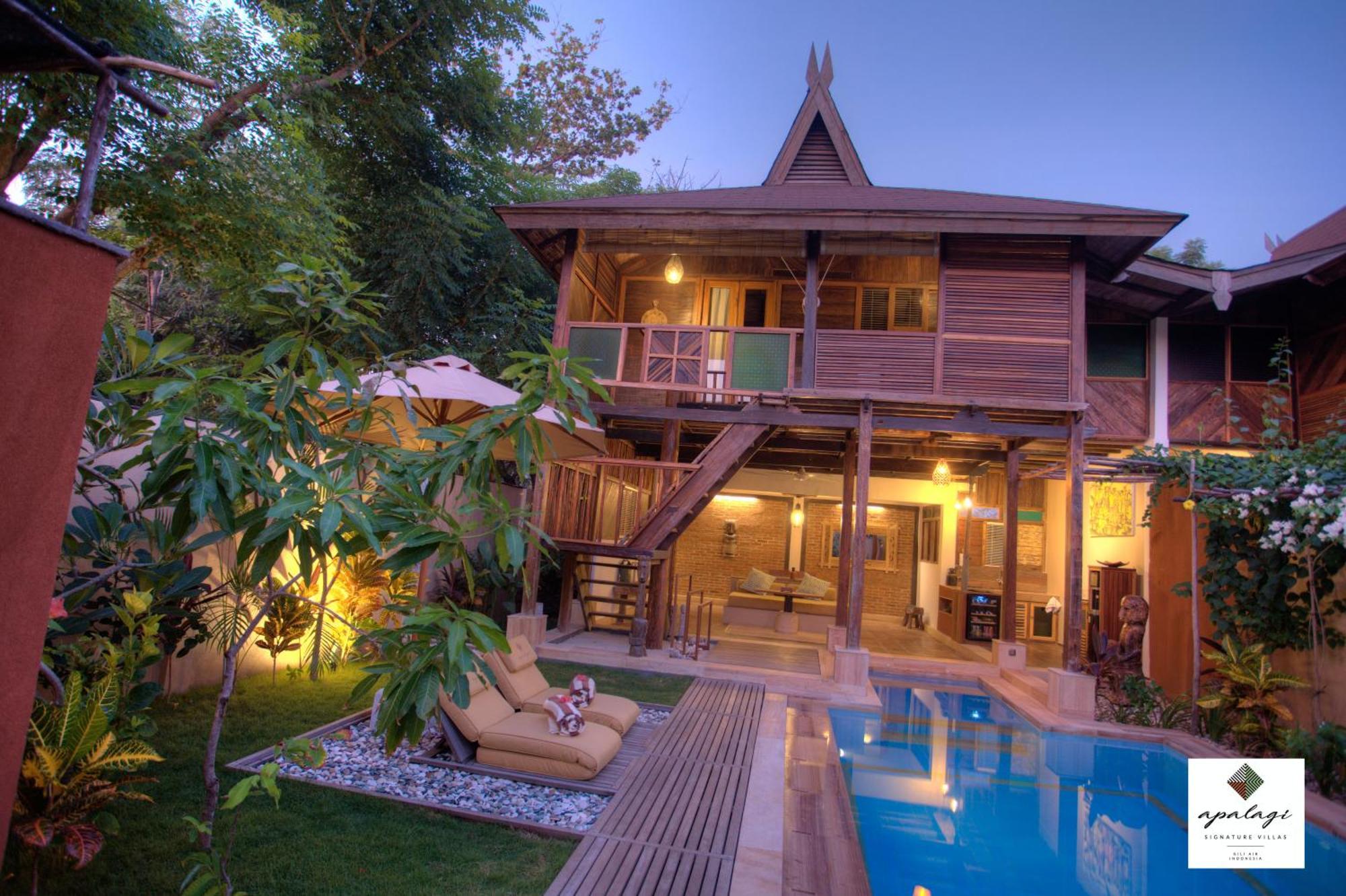 Apalagi Villas Gili Air Exterior photo